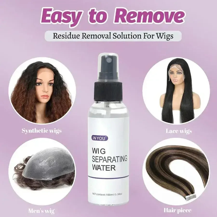 Wig Separating Water for Biological Scalp Clumps Wig And Film Glue Separation Tool - 