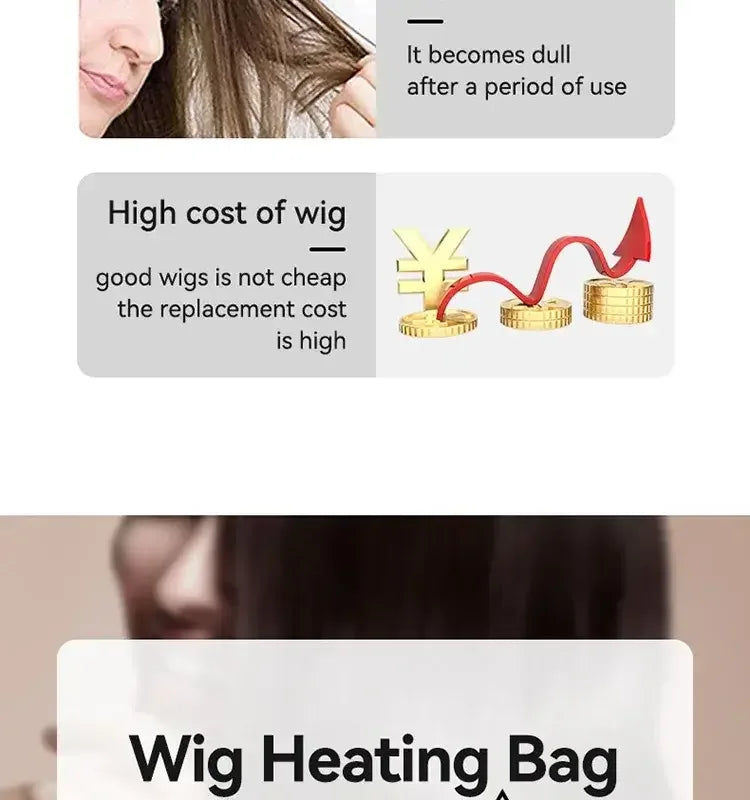 Wig Steam Cap - Handheld Electric Hair Steamer for Deep Conditioning and Thermal Treatment at Home - 