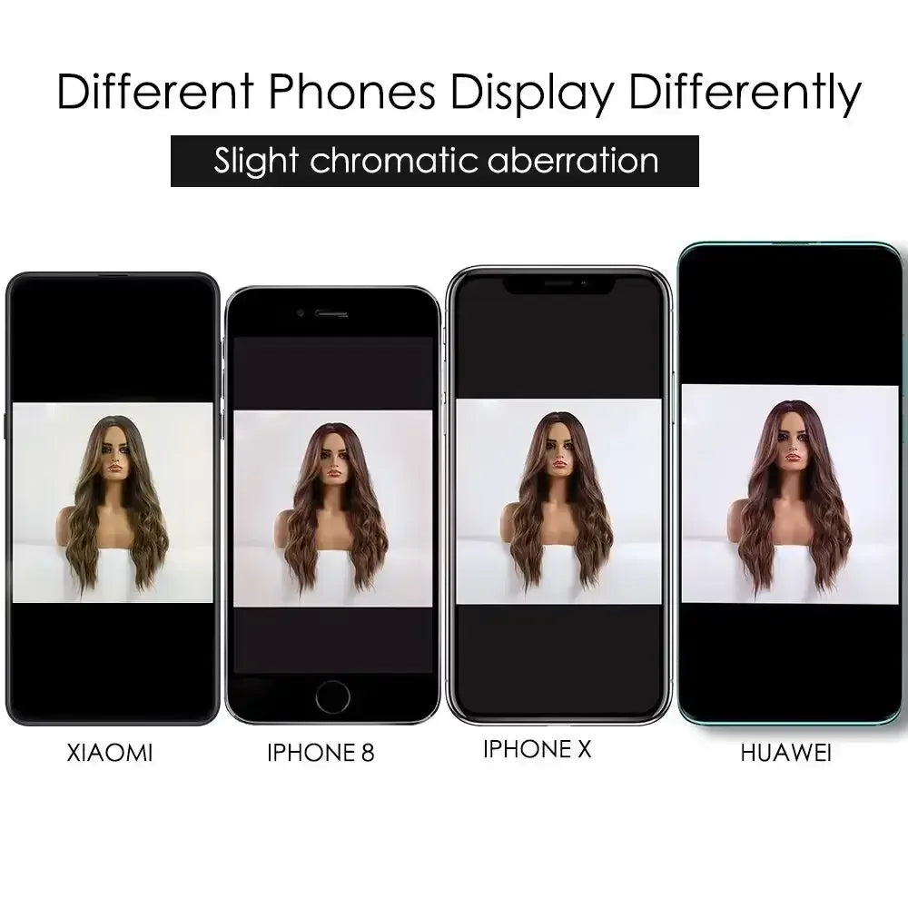 Honey Brown Wavy Synthetic Wig Short Curly Hair with Bangs for Cosplay and Daily Wear - 